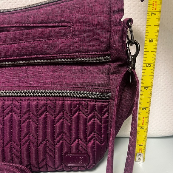 Lug Bag - Deep Purple Slider, Crossbody Bag - Picture 3 of 14